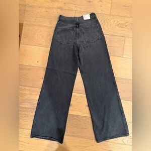 Agolde Women's High Rise Jeans - Black